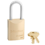 1-9/16in (40mm) Wide ProSeries® Solid Brass Rekeyable Pin Tumbler Padlock with 1-9/16in (40mm) Shackle, Keyed Alike