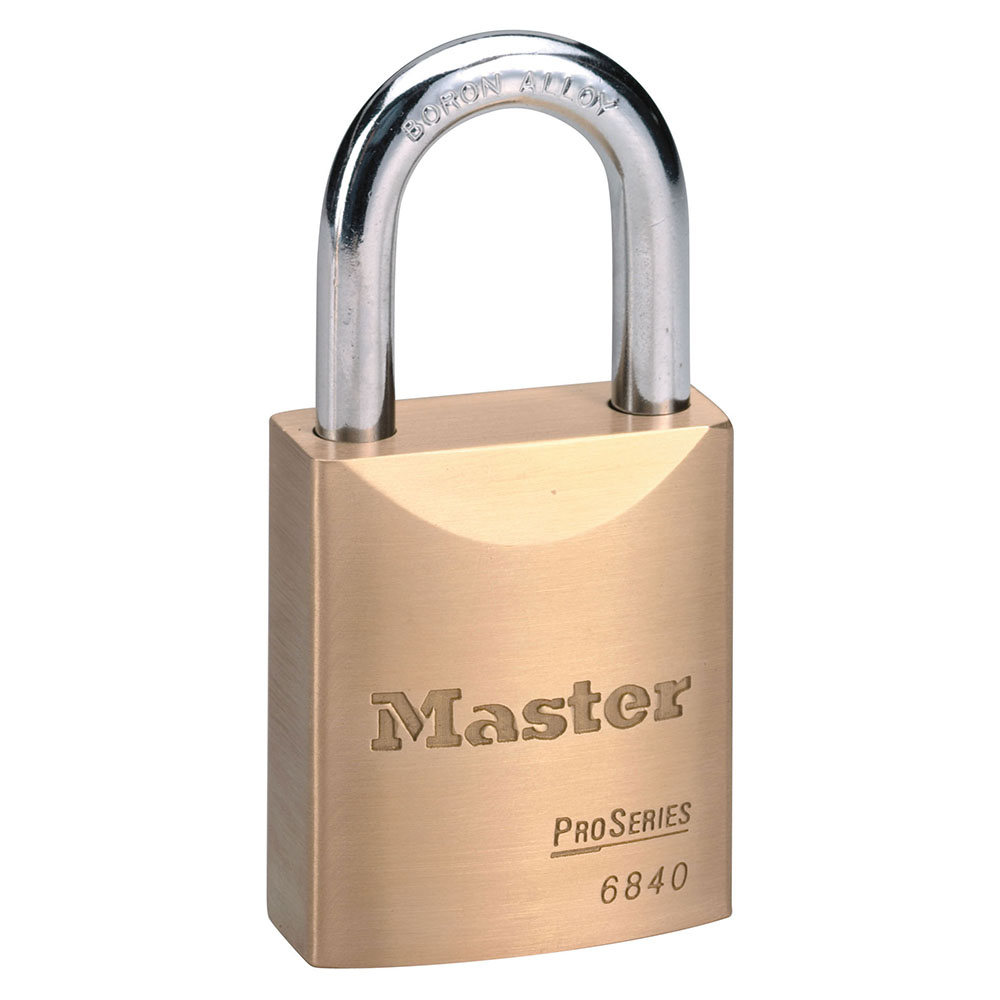 1-3/4in (44mm) Wide ProSeries® Solid Brass Rekeyable Pin Tumbler Padlock