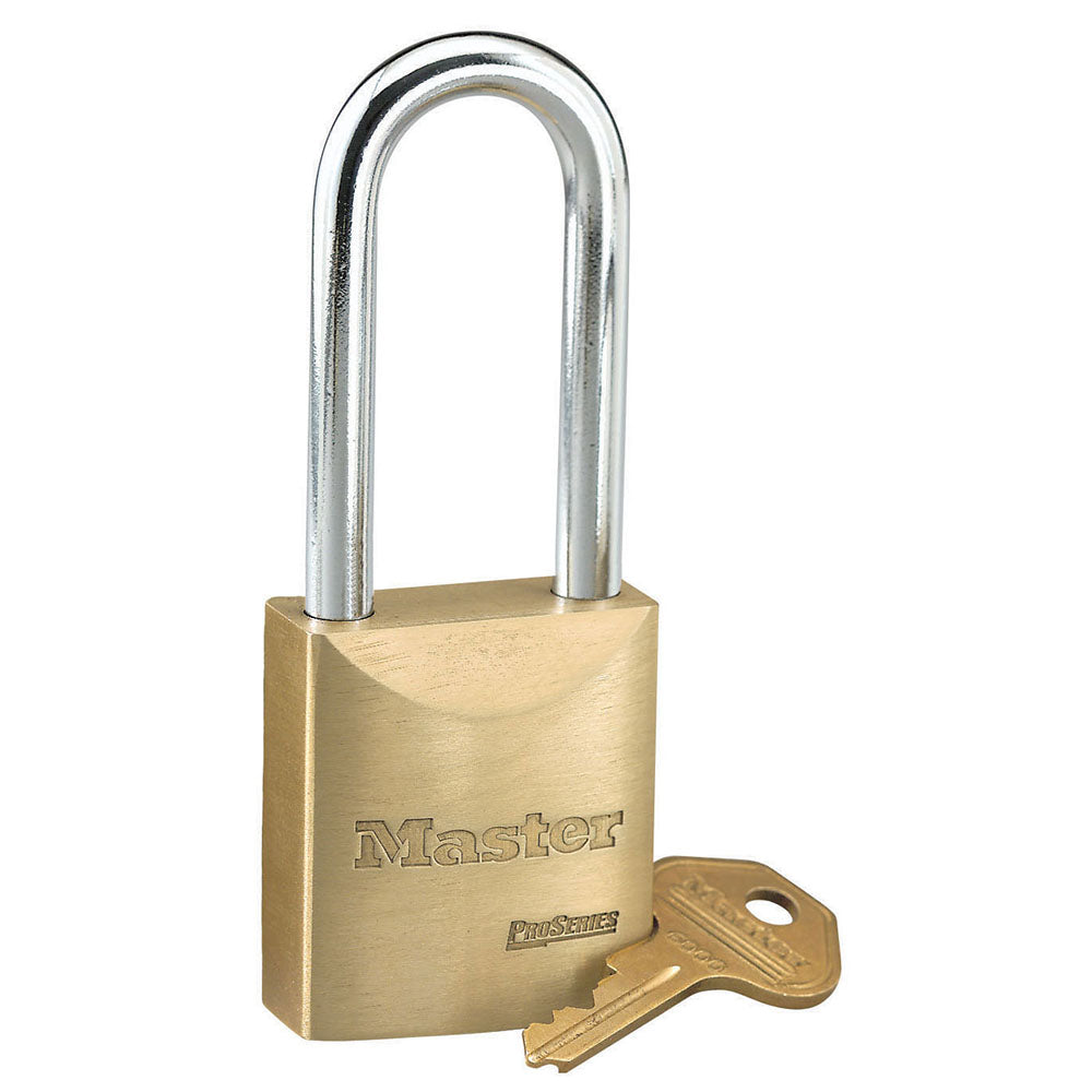 1-3/4in (44mm) Wide ProSeries® Solid Brass Rekeyable Pin Tumbler Padlock with 2-7/16in (61mm) Shackle, Keyed Alike