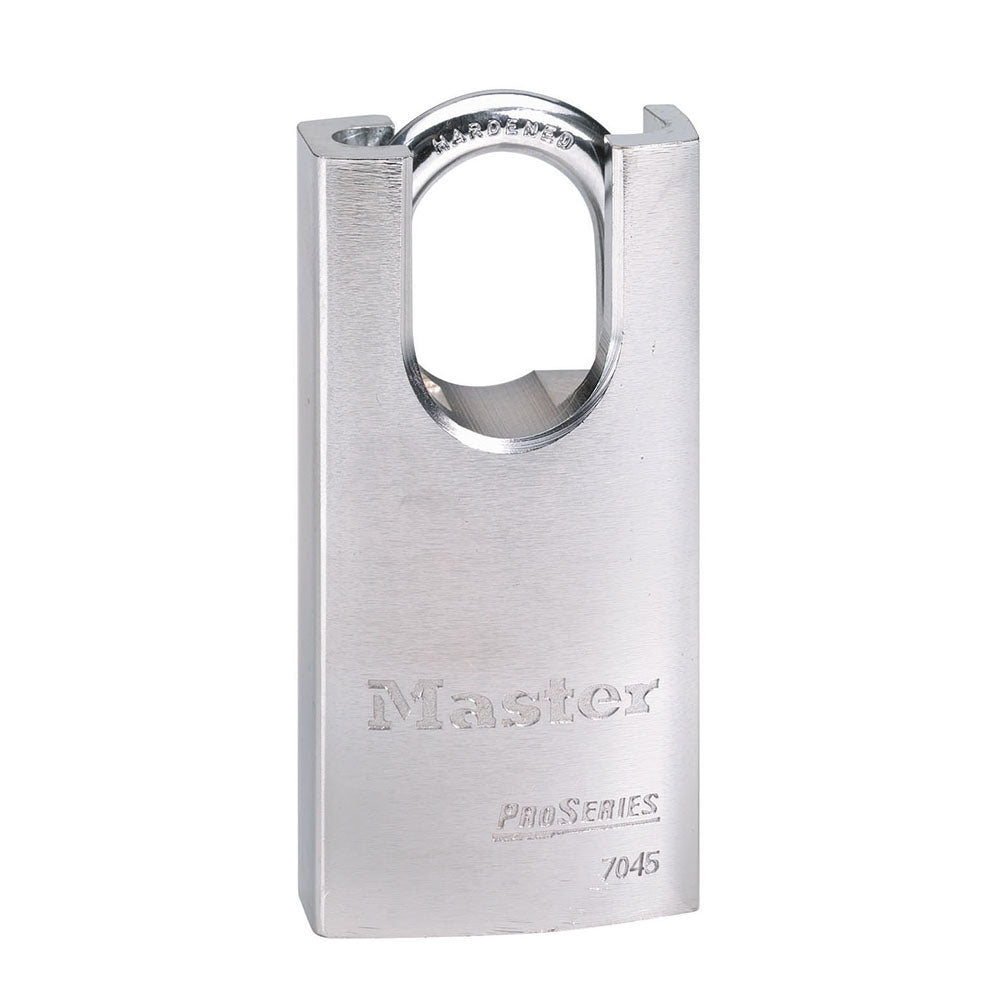 1-3/4in (44mm) Wide ProSeries® Shrouded Solid Steel Rekeyable Pin Tumbler Padlock, Keyed Alike