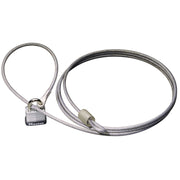 7ft (2.1m) Car Cover Cable with Laminated Steel Padlock