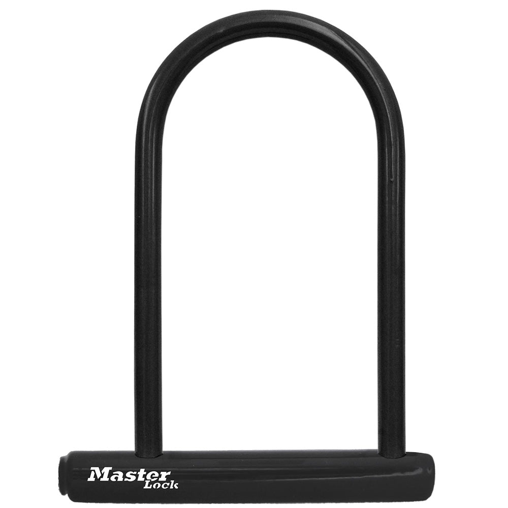 6-1/8in (15cm) Wide Hardened Steel U-Lock with 8in (20cm) Shackle Clearance