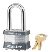 1-3/4in (44mm) Wide Laminated Steel Pin Tumbler Padlock with 1-1/2in (38mm) Shackle