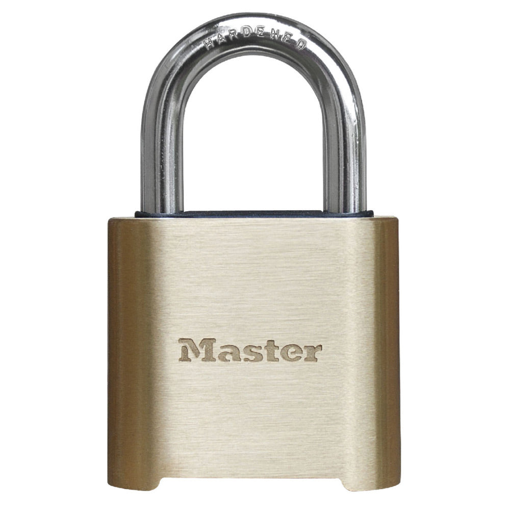 2in (51mm) Wide Resettable Combination Brass Padlock