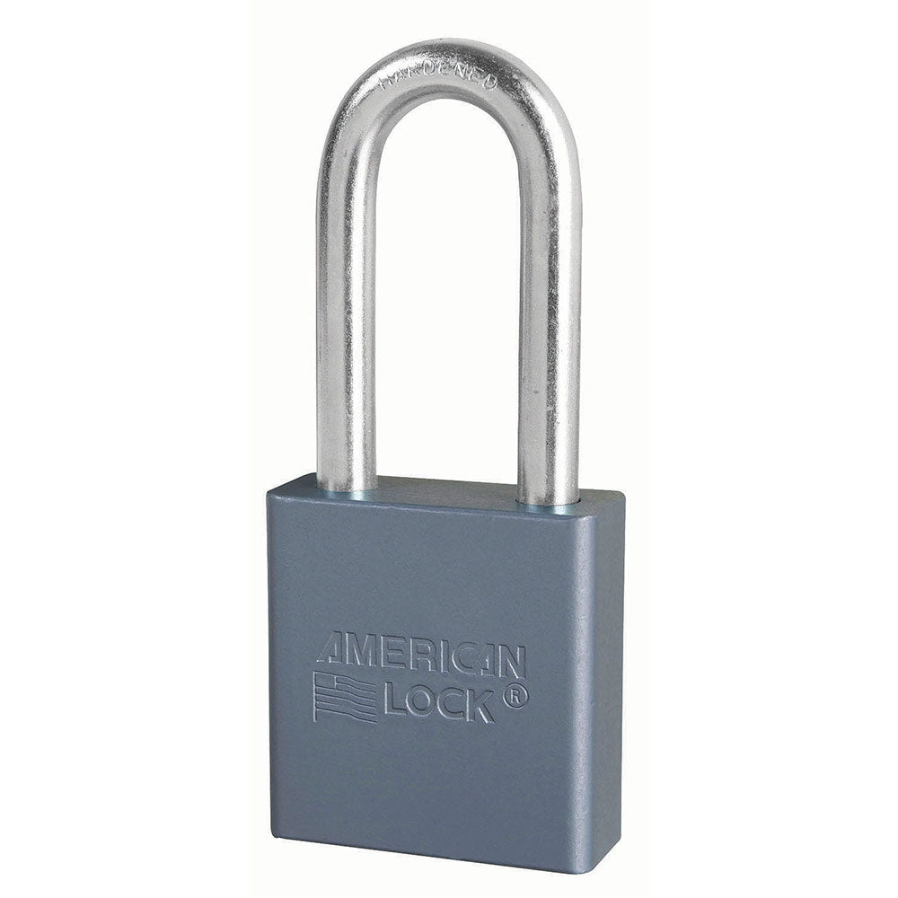 1-3/4in (44mm) Solid Aluminum Pin Tumbler Padlock with 2in (51mm) Shackle