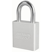 1-3/4in (44mm) Silver Solid Aluminum Rekeyable Pin Tumbler Padlock