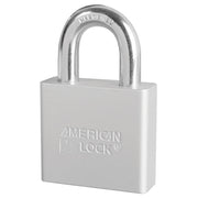 2in (51mm) Silver Solid Aluminum Rekeyable Pin Tumbler Padlock