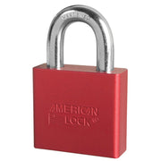 2in (51mm) Red Solid Aluminum Rekeyable Pin Tumbler Padlock