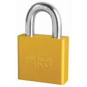 2in (51mm) Yellow Solid Aluminum Rekeyable Pin Tumbler Padlock
