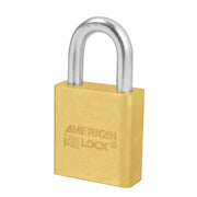 1-3/4in (44mm) Solid Brass Pin Tumbler Padlock, Keyed Alike