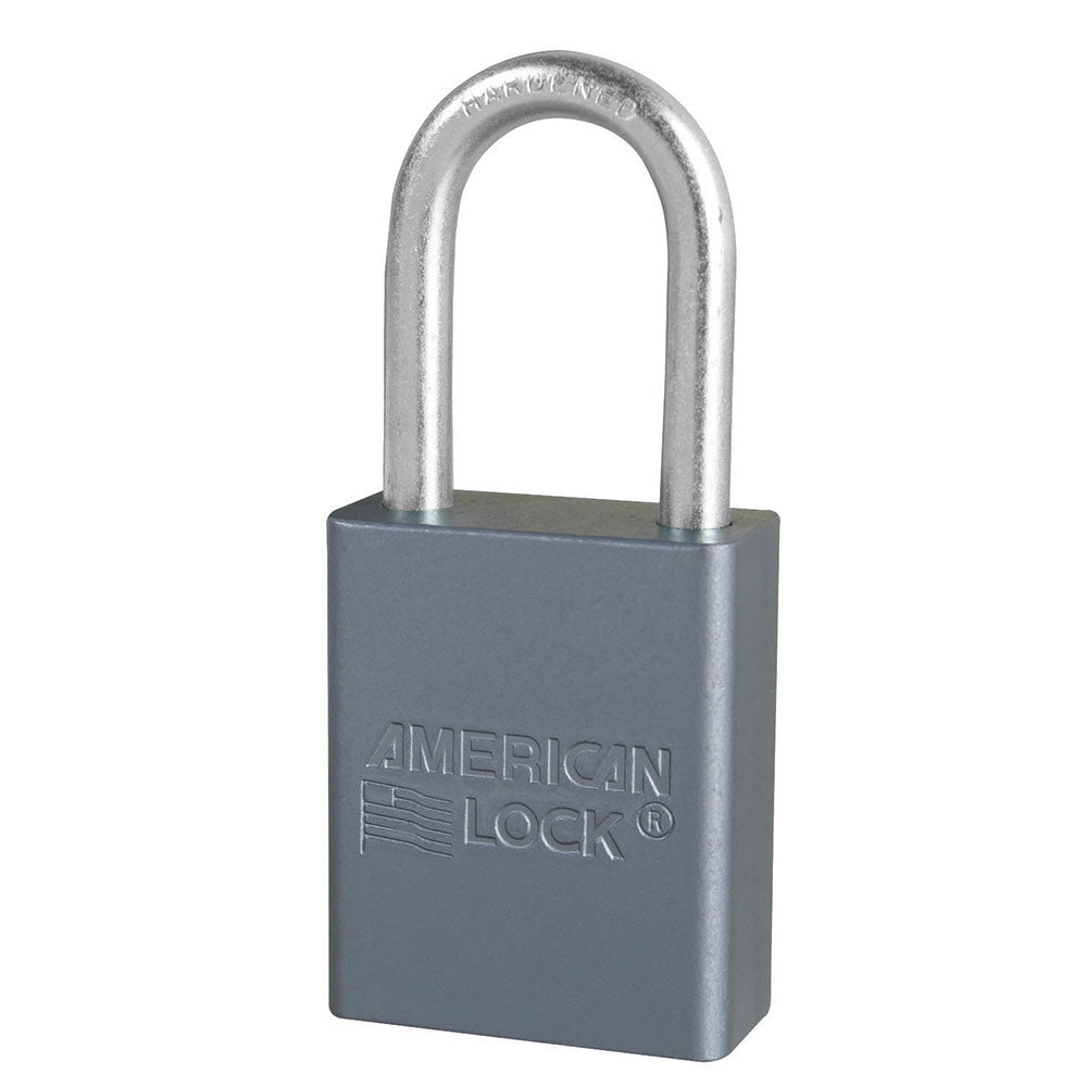 1-3/4in (44mm) Solid Aluminum Pin Tumbler Padlock with 2in (51mm) Shackle