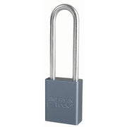 1-3/4in (44mm) Solid Aluminum Pin Tumbler Padlock with 3in (76mm) Shackle