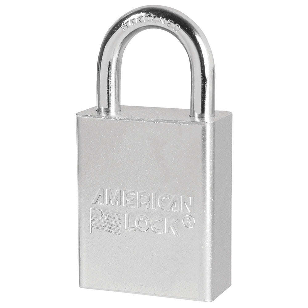 1-1/2in (38mm) Solid Steel Rekeyable Pin Tumbler Padlock, Keyed Alike
