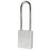 1-1/2in (38mm) Solid Steel Rekeyable Pin Tumbler Padlock with 3in (76mm) Shackle