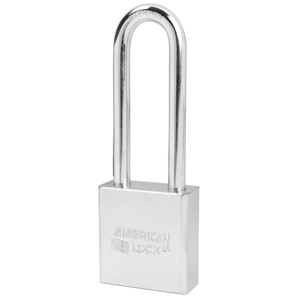 1-3/4in (44mm) Solid Steel Rekeyable Pin Tumbler Padlock with 3in (76mm) Shackle