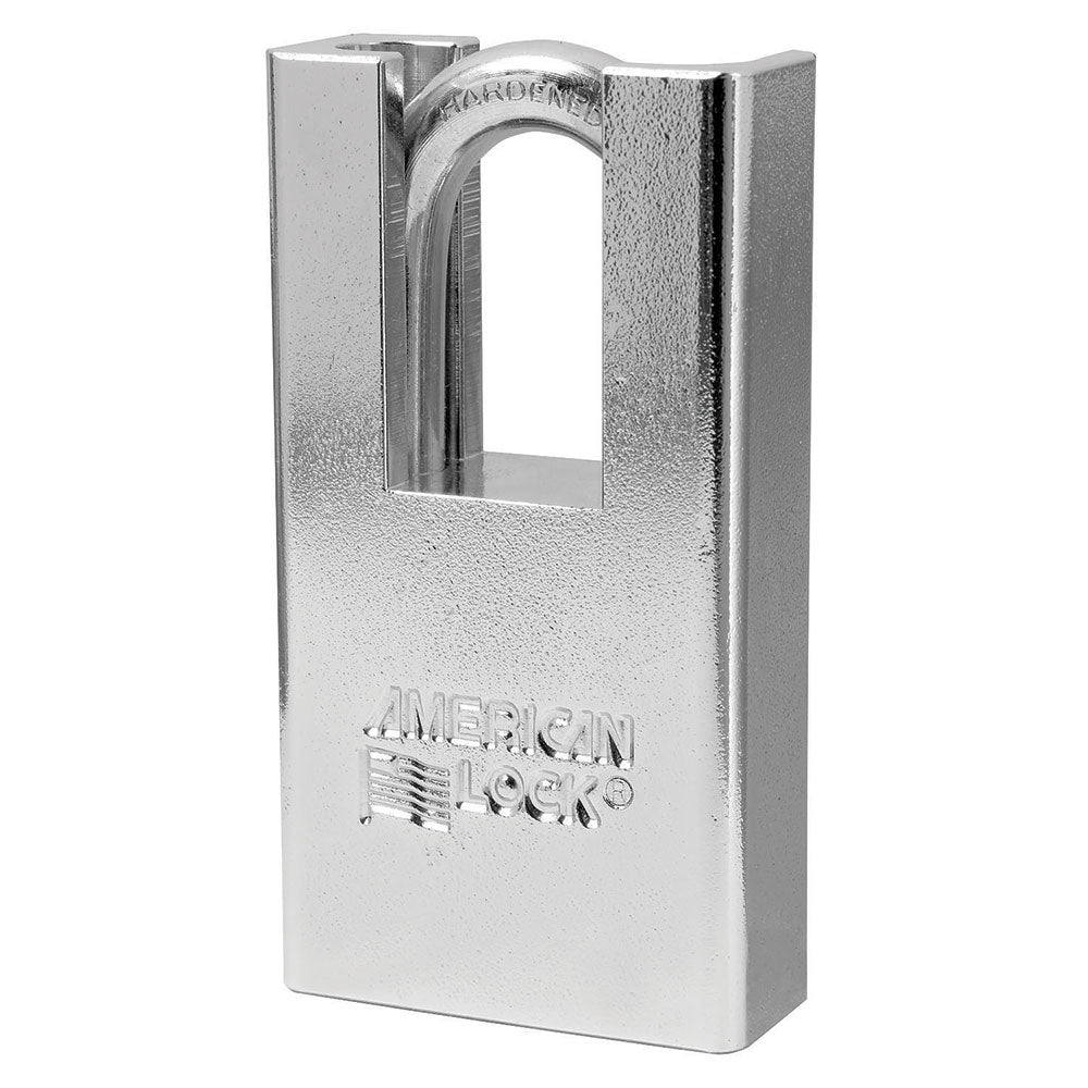 1-3/4in (44mm) Shrouded Solid Steel Rekeyable Pin Tumbler Padlock