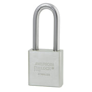 1-3/4in (44mm) Solid Stainless Steel Pin Tumbler Padlock with 2in (51mm) Shackle, Keyed Alike