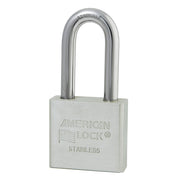 2in (51mm) Solid Stainless Steel Pin Tumbler Padlock with 2in (51mm) Shackle, Keyed Alike
