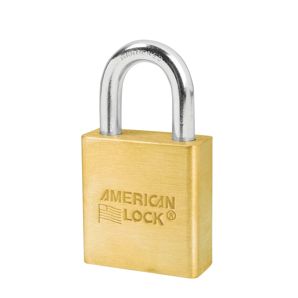 1-3/4in (44mm) Solid Brass Pin Tumbler Padlock