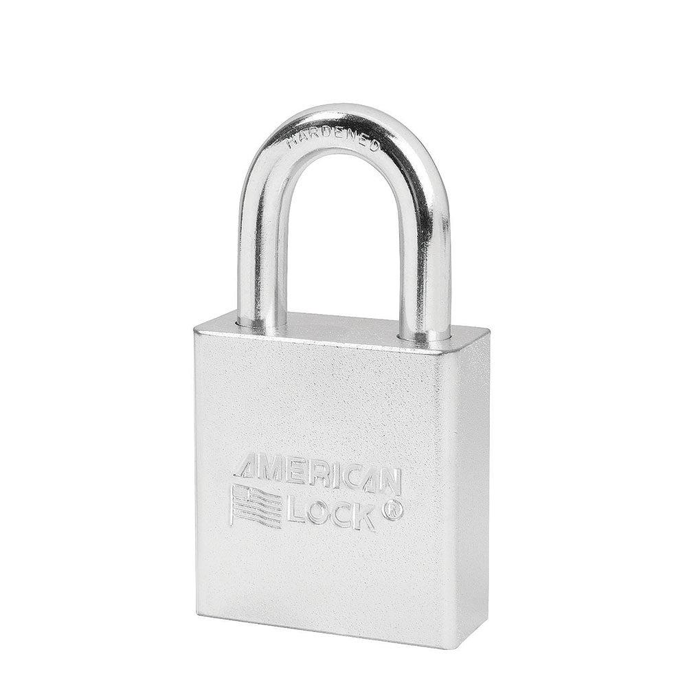 1-3/4in (44mm) Solid Steel Rekeyable 6-Pin Tumbler Padlock