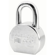 2-1/2in (64mm) Solid Steel BumpStop® Rekeyable Pin Tumbler Padlock, Chrome Plated, Keyed Alike