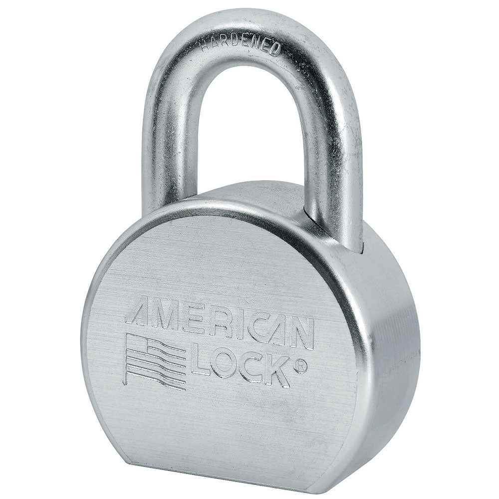 2-1/2in (64mm) Solid Steel Rekeyable Pin Tumbler Padlock, Zinc Plated, Keyed Alike
