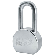2-1/2in (64mm) Solid Steel Rekeyable Pin Tumbler Padlock, Zinc Plated, with 2in (51mm) Shackle, Keyed Alike