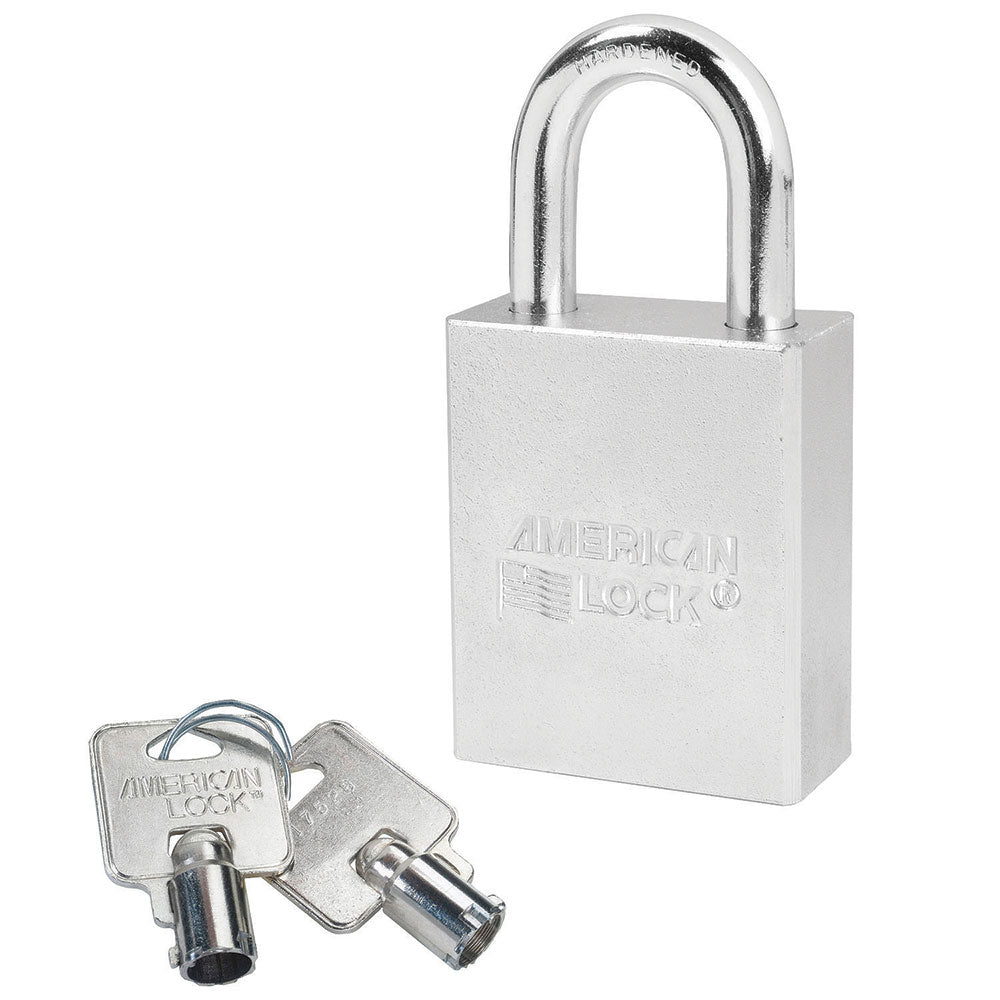 1-3/4in (44mm) Solid Steel Rekeyable Tubular Cylinder Padlock