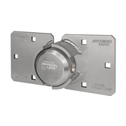 2-7/8in (73mm) Solid Steel Rekeyable 6-Pin Tumbler Hidden Shackle Padlock with High Security Hasp, Keyed Alik