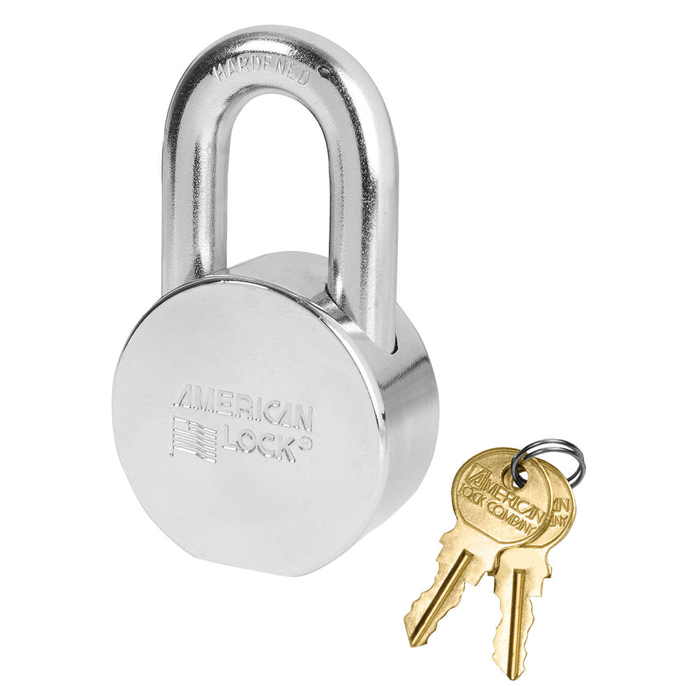 2in (51mm) Solid Steel Rekeyable Blade Tumbler Padlock, Keyed Alike