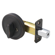 Dummy Deadbolt; Aged Bronze
