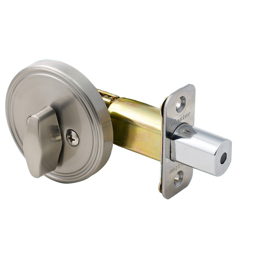 Dummy Deadbolt; Satin Nickel
