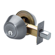 Double Cylinder Deadbolt; Satin Nickel, WR3/5