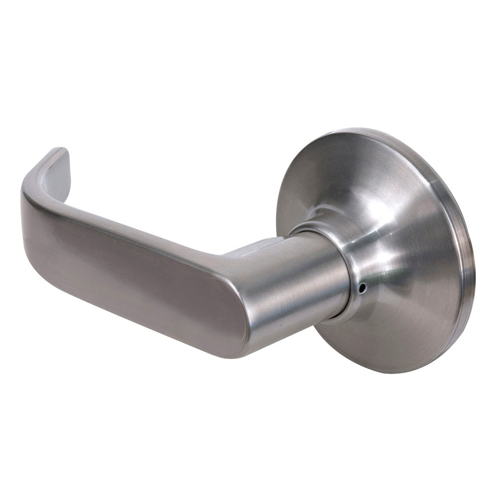 Return Style Dummy Lever; Satin Nickel