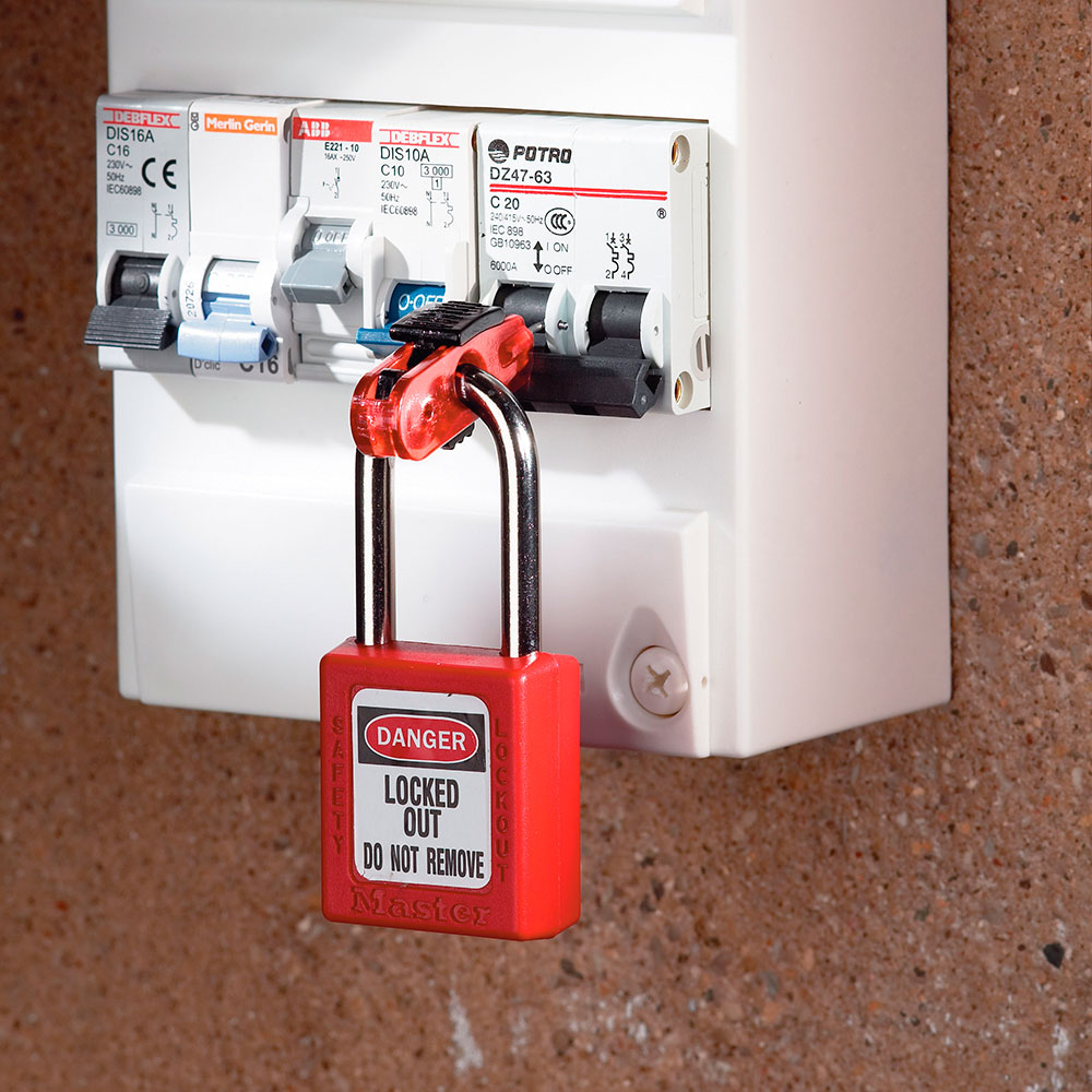 Miniature Circuit Breaker Lockout, Pin-out Toggles, 11mm or less