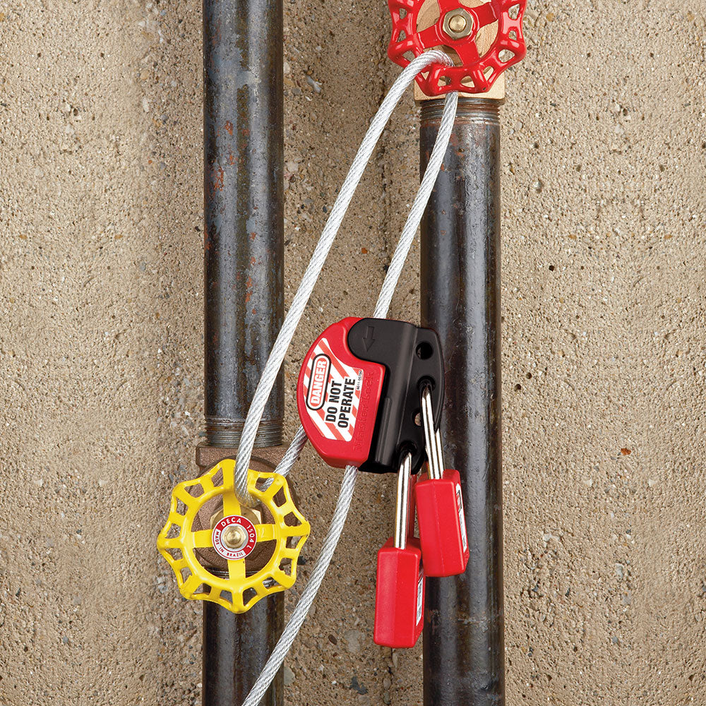 Adjustable Cable Lockout, 3ft (91.4cm) Cable