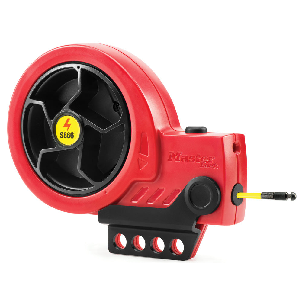 Retractable Cable Lockout Device with Nylon Core Cable