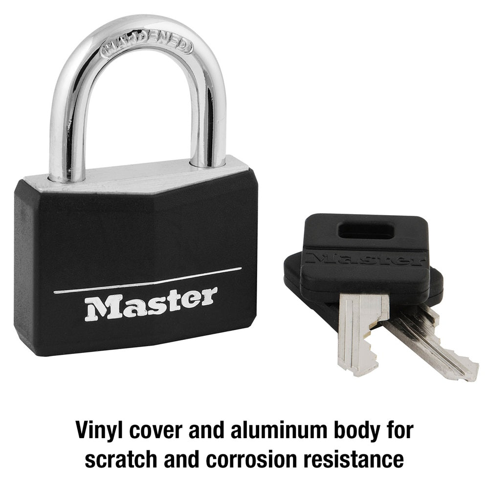 1-9/16in (40mm) Wide Covered Solid Body Padlock