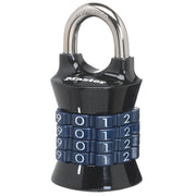 1-1/2in (38mm) Wide Set Your Own Combination Padlock; Assorted Colors
