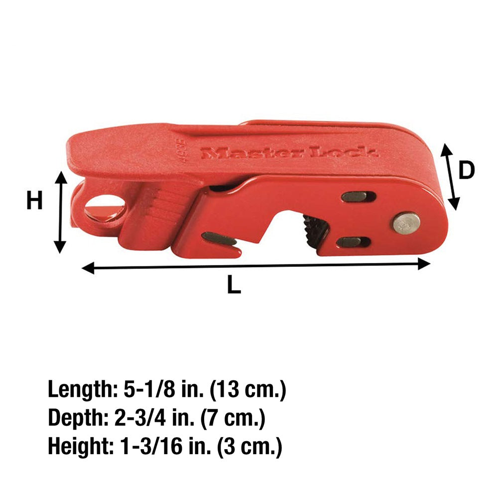 Grip Tight™ Circuit Breaker Lockout, Standard Single and Double Toggles