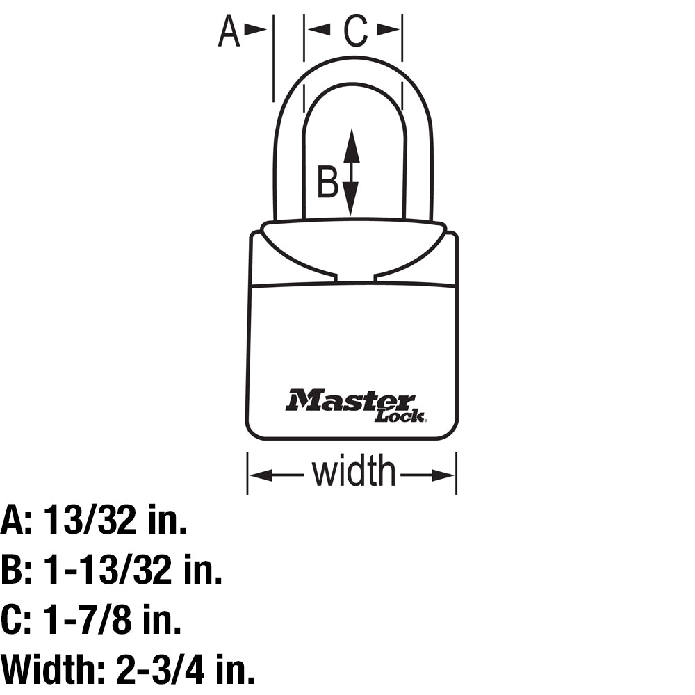 2-3/4in (70mm) Wide Set Your Own Combination Portable Lock Box