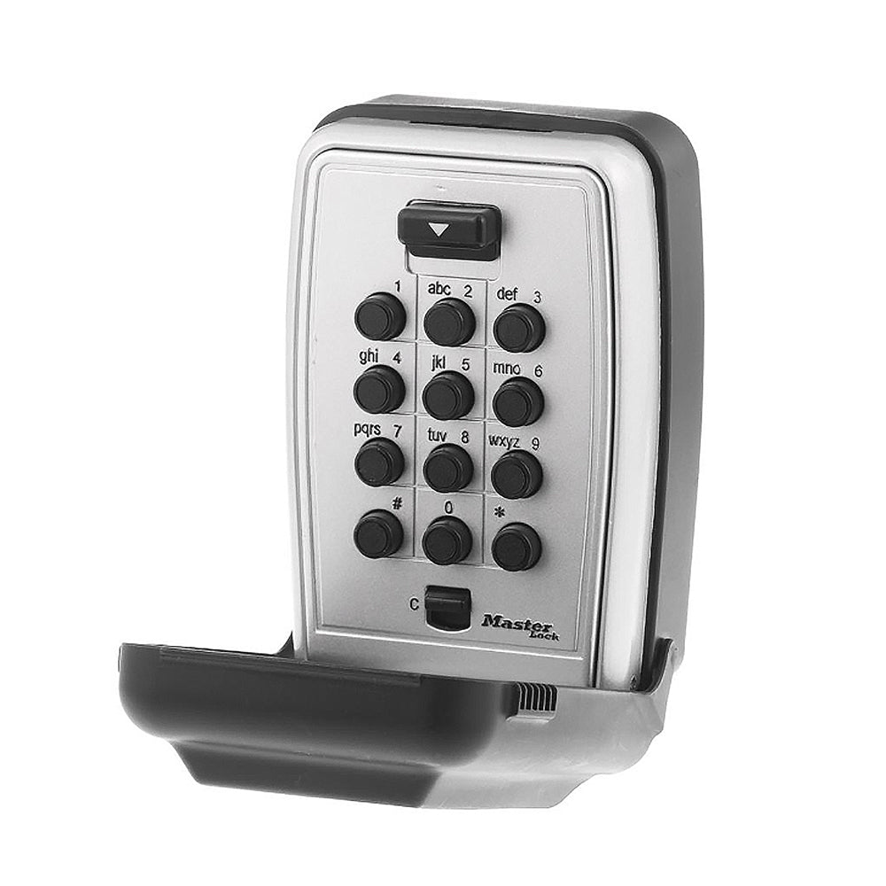 3-1/8in (79mm) Wide Set Your Own Combination Push Button Wall Mount Lock Box