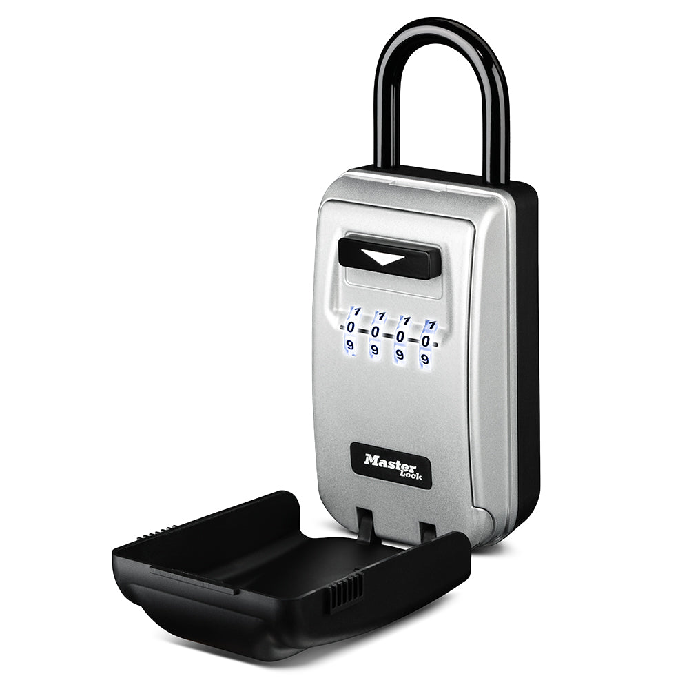2-7/8in (72mm) Wide Set Your Own Combination Light Up Dial Portable Lock Box