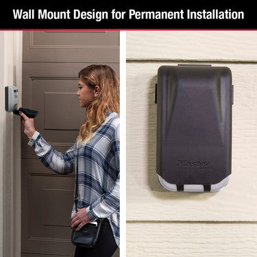2-7/8in (72mm) Wide Set Your Own Combination Light Up Dial Wall Mount Lock Box