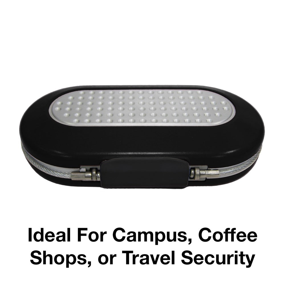 Set Your Own Combination Portable Personal Safe; Black