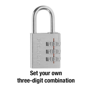 1-3/16in (30mm) Wide Set Your Own Combination Lock
