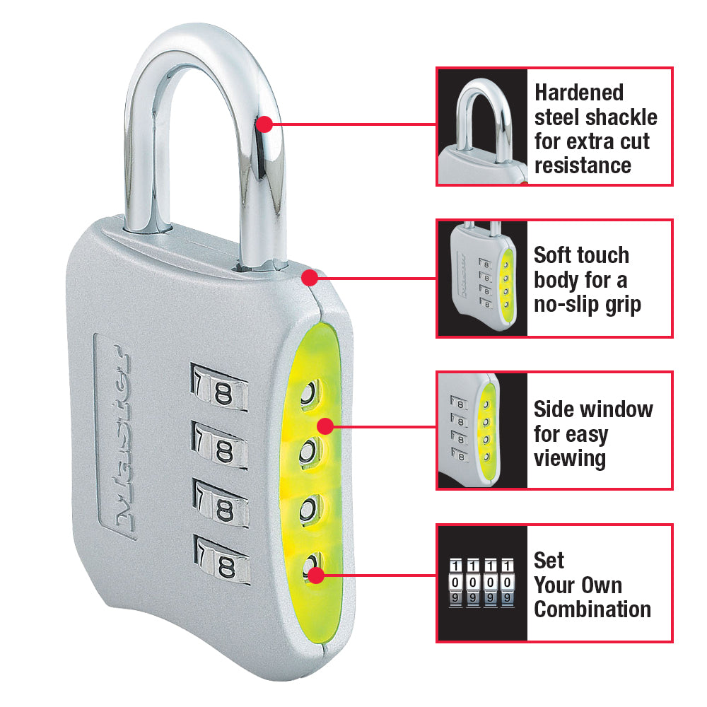 2in (51mm) Wide Set Your Own Combination Padlock