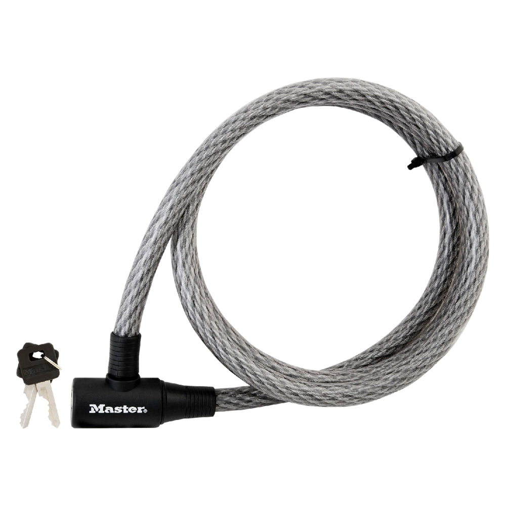 6ft (1.8m) Long x 5/8in (15mm) Diameter Keyed Cable Lock