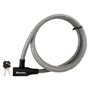 6ft (1.8m) Long x 5/8in (15mm) Diameter Keyed Cable Lock