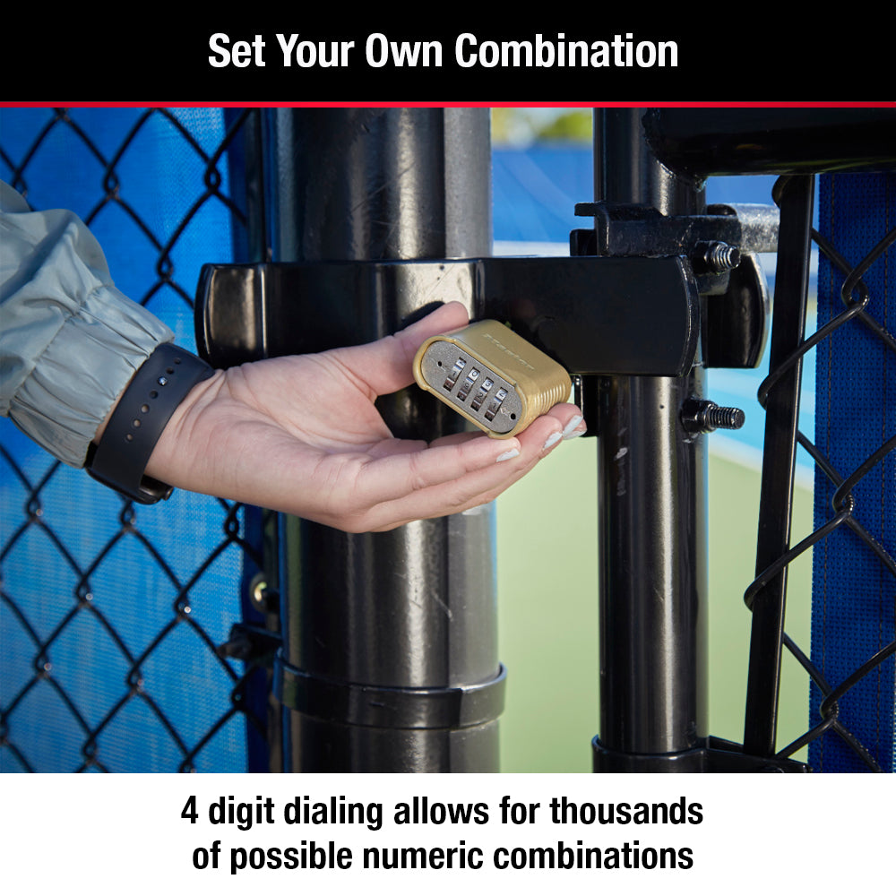 2in (51mm) Wide Set Your Own Combination Padlock with 1in (25mm) Shackle